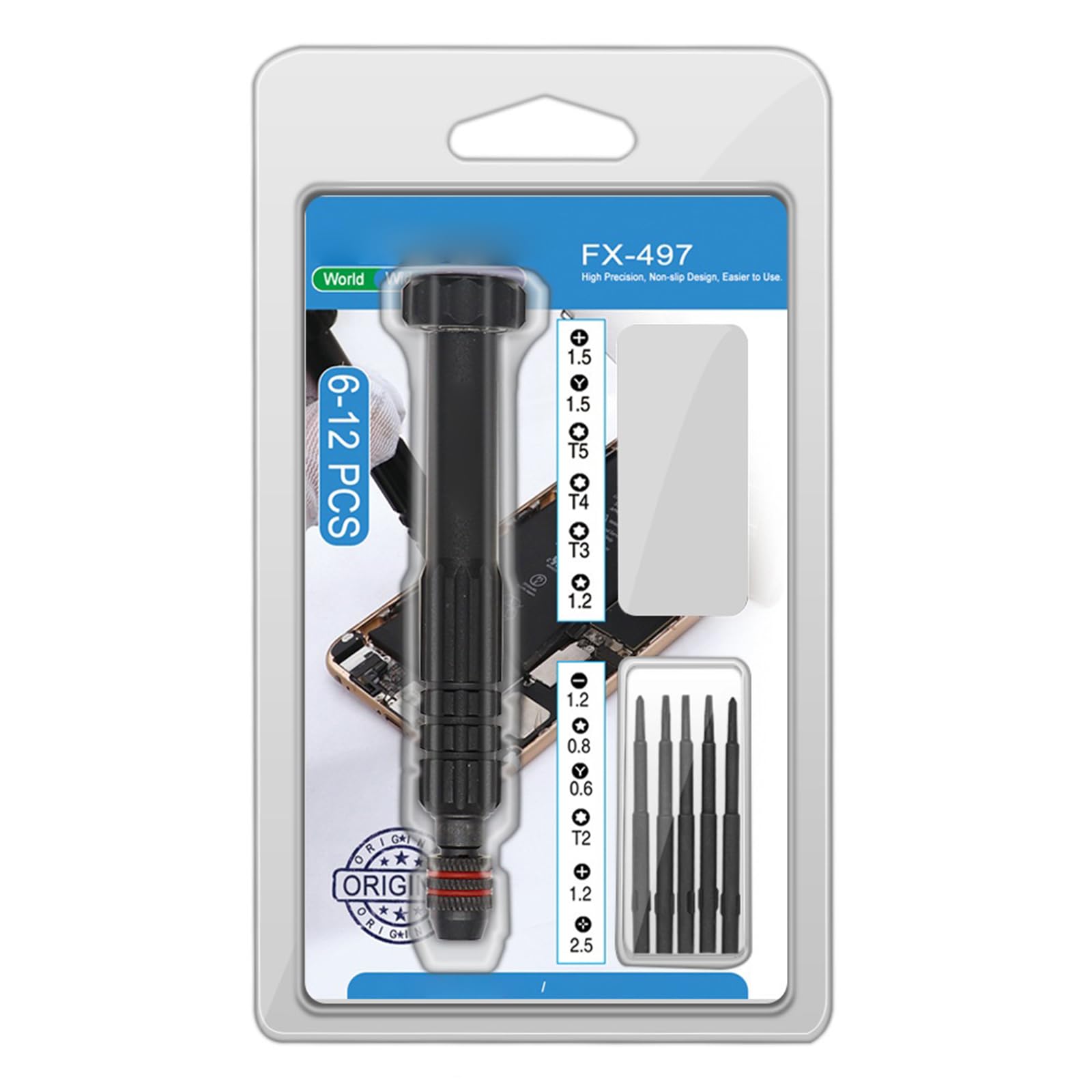 Precisions Small Screwdriver Set Tips for Electronics Watch Repair Screwdriver Bits Precisions Set Electric