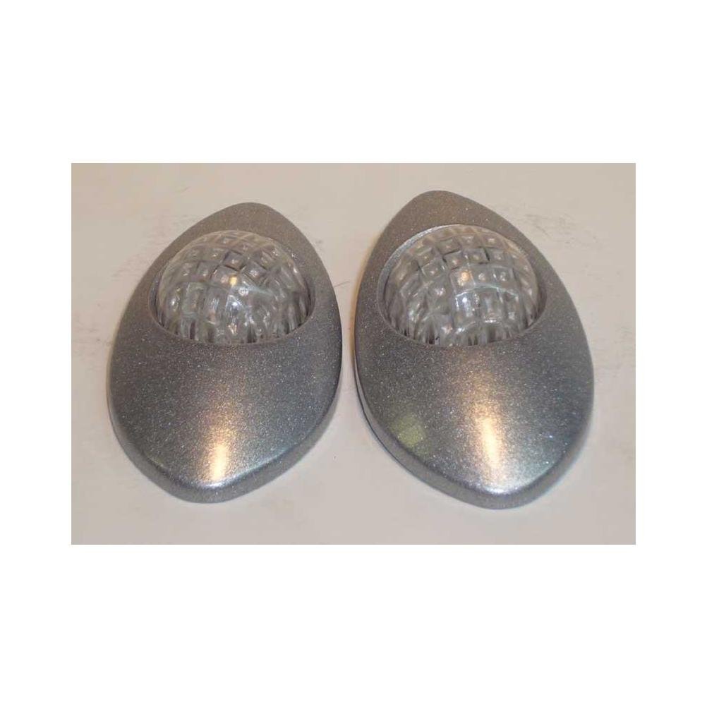 Greggs CustomsGreggs Customs FLUSHMNT SIG-SIL CBR6RR 07-09 Turn Signals FLUSHMOUNT SIGNALS SIL CBR600RR 07-09 - GCHC07CBR6-SILVER