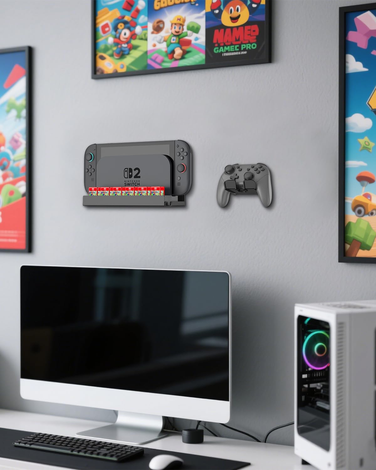 Fintie Uchwyt ścienny do Nintendo Switch 2