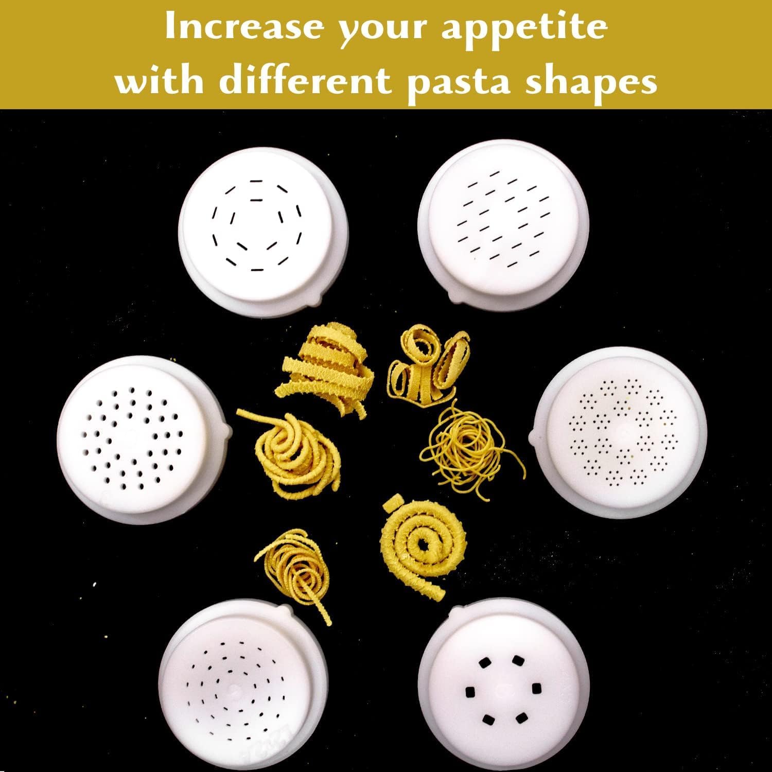 Fusilli Pasta Noodle Shape Discs Fit For Philips Automatic Pasta & Noodle Maker, Philips Pasta Maker Attachments, Kitchen Appliances, Accessory (Fusilli 11-1.2mm)
