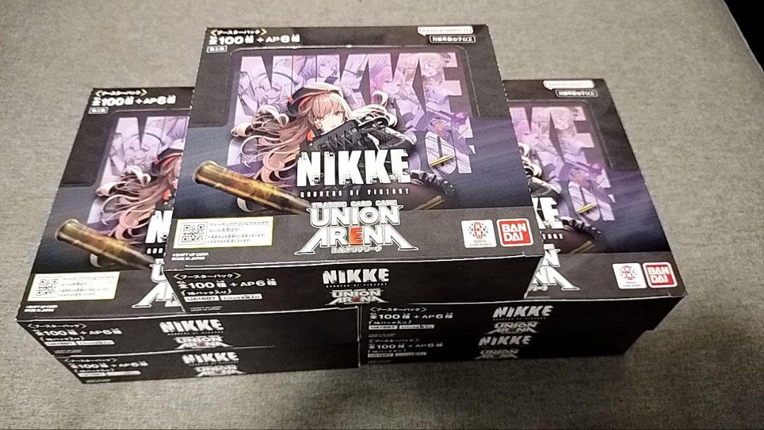 Amazon.co.jp: ユニオンアリーナ ブースター勝利の女神NIKKE 再販5BOX 