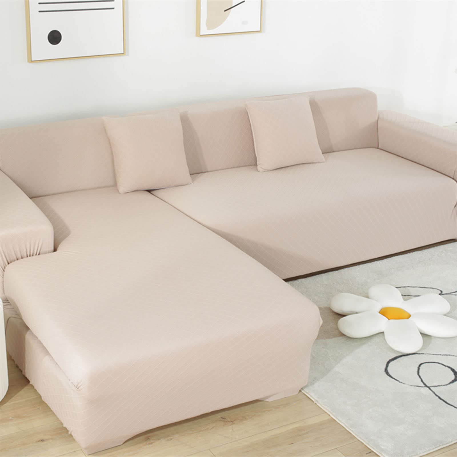 ENAPY Sofa Cover,couch Covers,Easy Fit Sofa Slipcovers,Furniture Protector For Armchair,Stretch Armchair Slipcovers,Soft Fabric Settee Covers