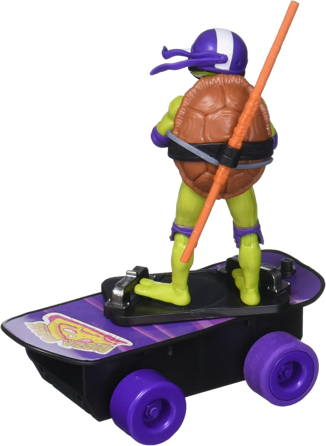 Teenage Mutant Ninja Turtles: Mutant Mayhem Donatello on a Skateboard with Accessories by Playmates Toys - Amazon Exclusive