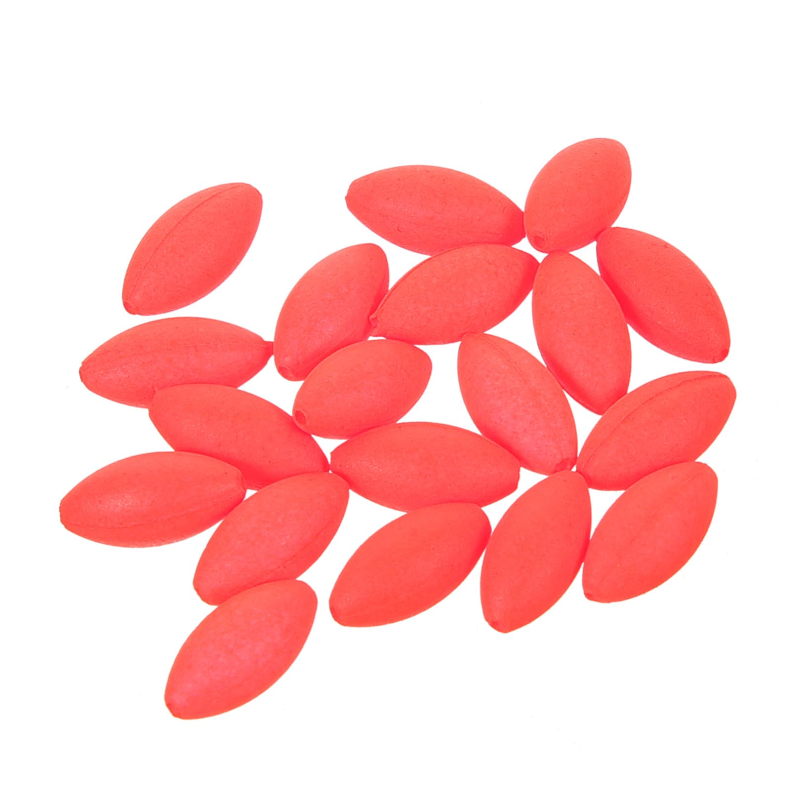 TOYANDONA 5 Ensembles Attendre La Pêche Flotteur De Pêche Attaquer pour Flotteurs À Piquets Perles Matériel De Pêche Articles De Pêche Plastique Rouge 200 Pièces * 5