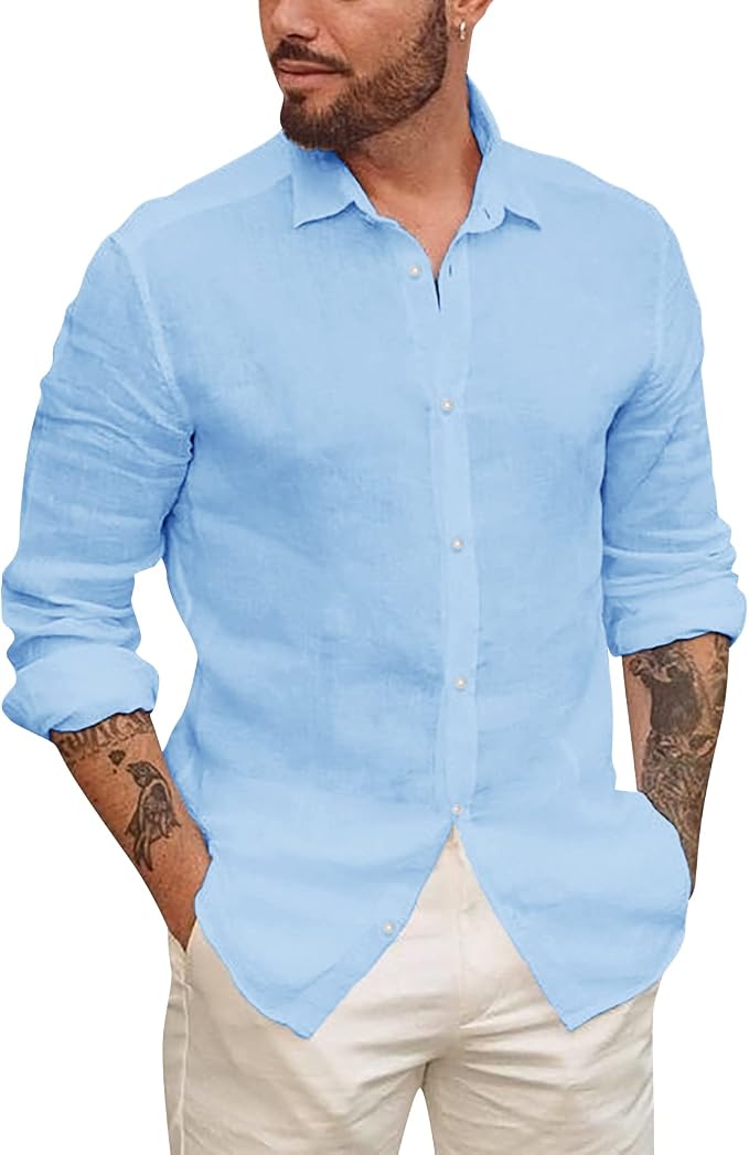 Runcati mens Casual Casual