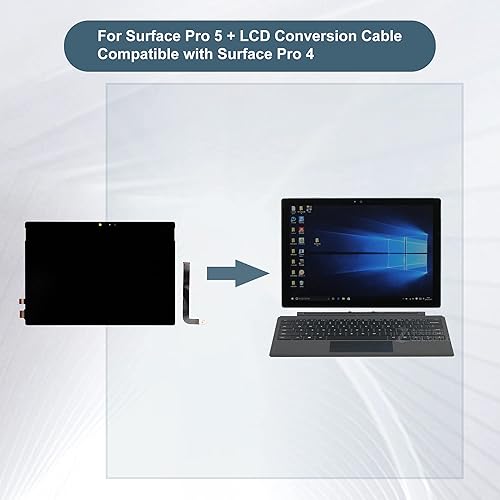 Miniatura 10 de Pantalla LCD compatible con Microsoft Surface Pro 5 Pro 6 reemplazo pantalla táctil LCD digitalizador Asamblea completa partes digitalizador
