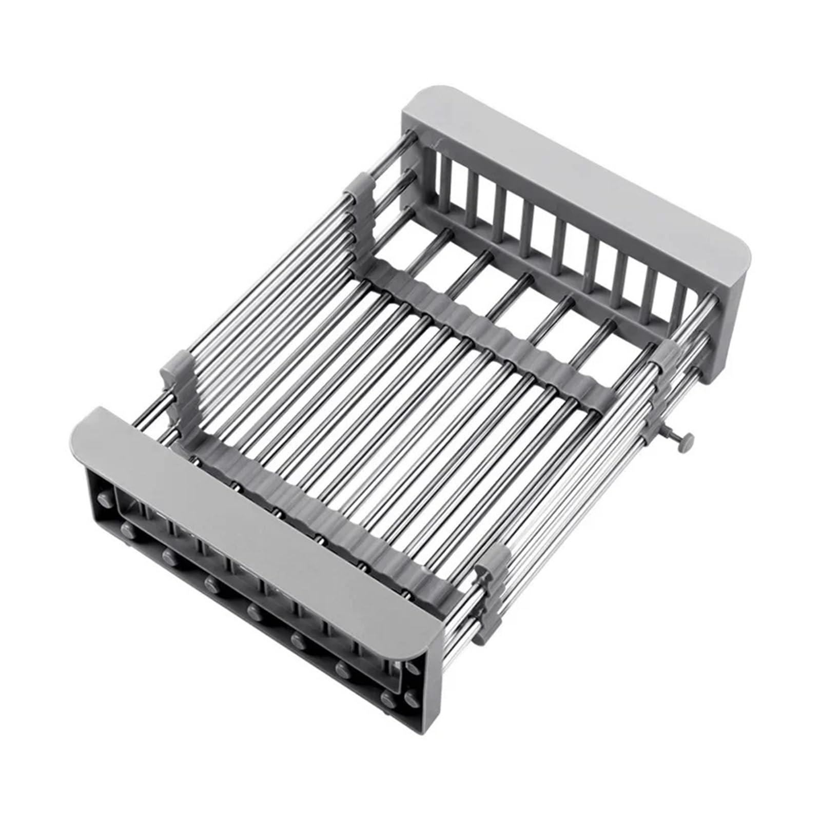 VIOLDHHJK Expandable Draining Basket Retractable Kitchen Sink Drain Rack