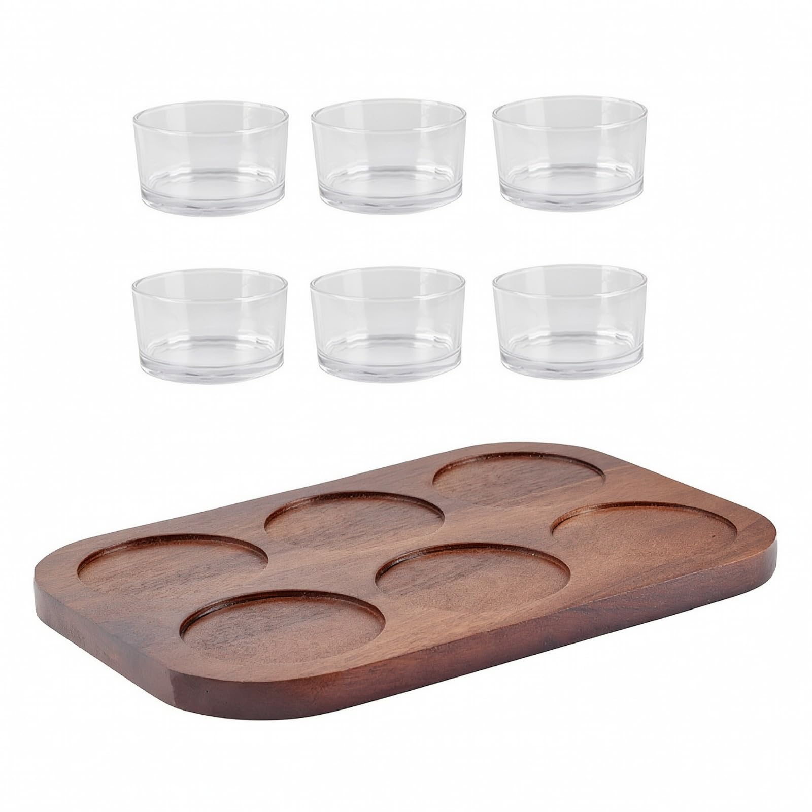 Plateau Service avec Coupelles, Style to 2
