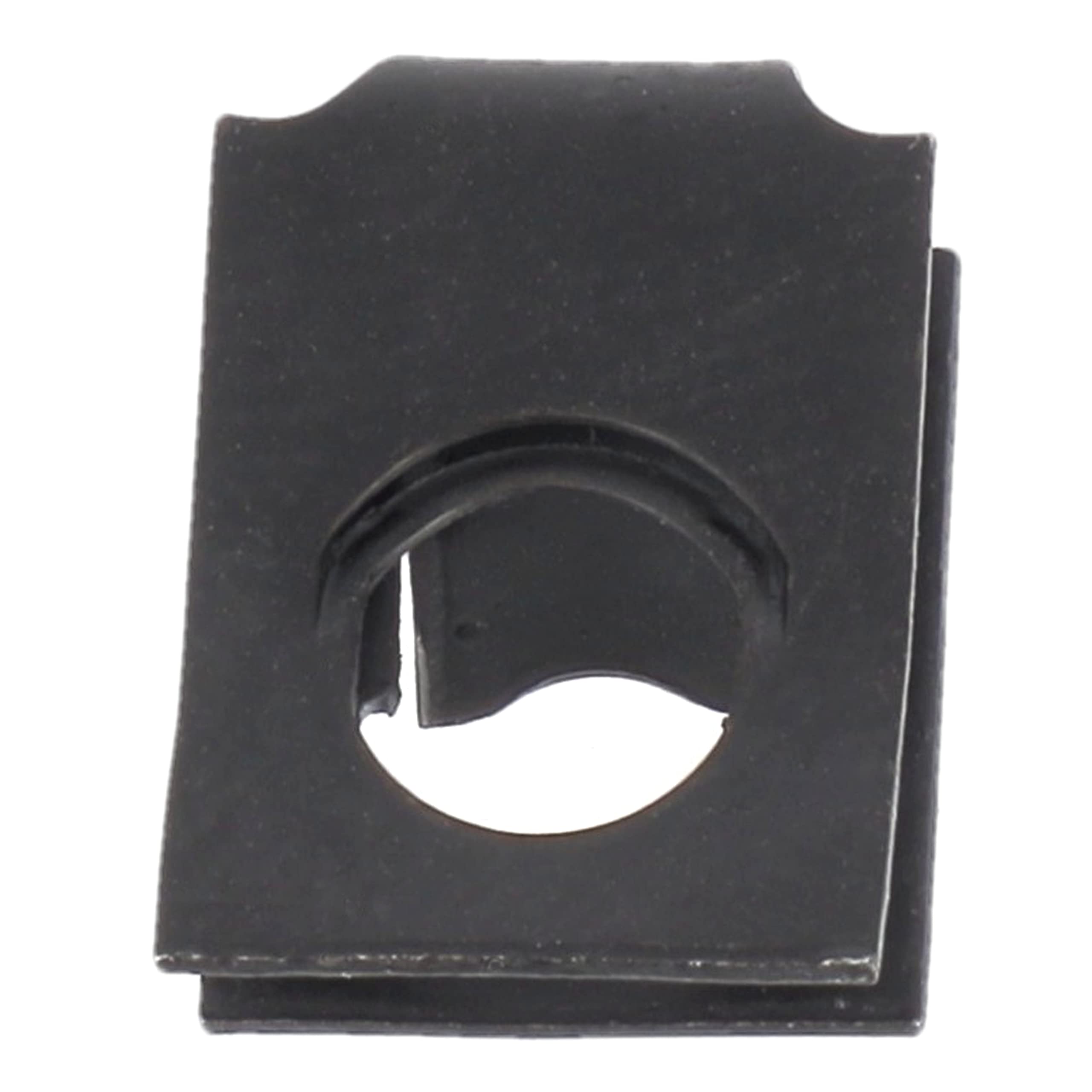Restagraf - Clip Pince Pour Bord De Tôle De 4 à 5 Mm - Acier - Pour Fixation De Faisceaux, Durites Ou Goulottes - Pose Sans Perçage - Réf. 1184 - Sachet De 50, Noire