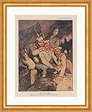  Biller Antik Poste de la maison Arpad Schmidhammer soldats cheval lettre jeunesse 1900 Encadré