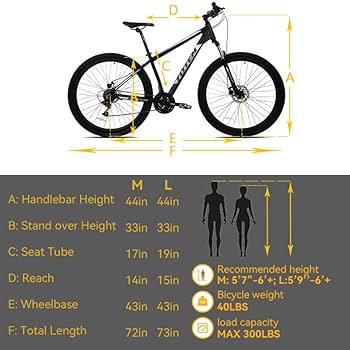 Amazon | トーテム マウンテンバイク ブラック Mサイズ 17インチ