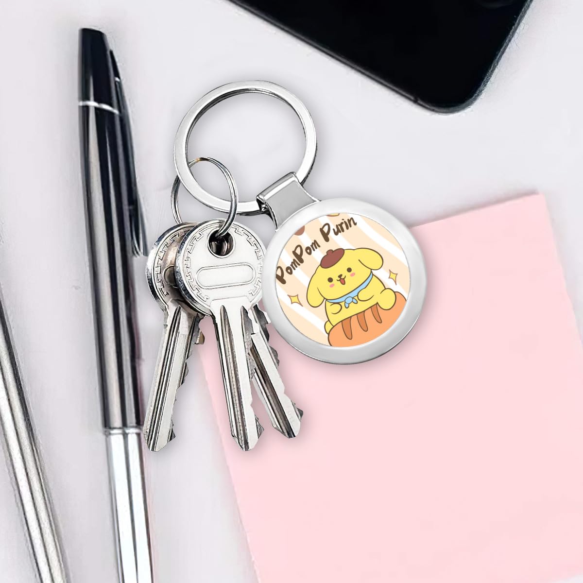 Amazon.co.jp: ポムポムプリン キーホルダー グッズ キーホルダー