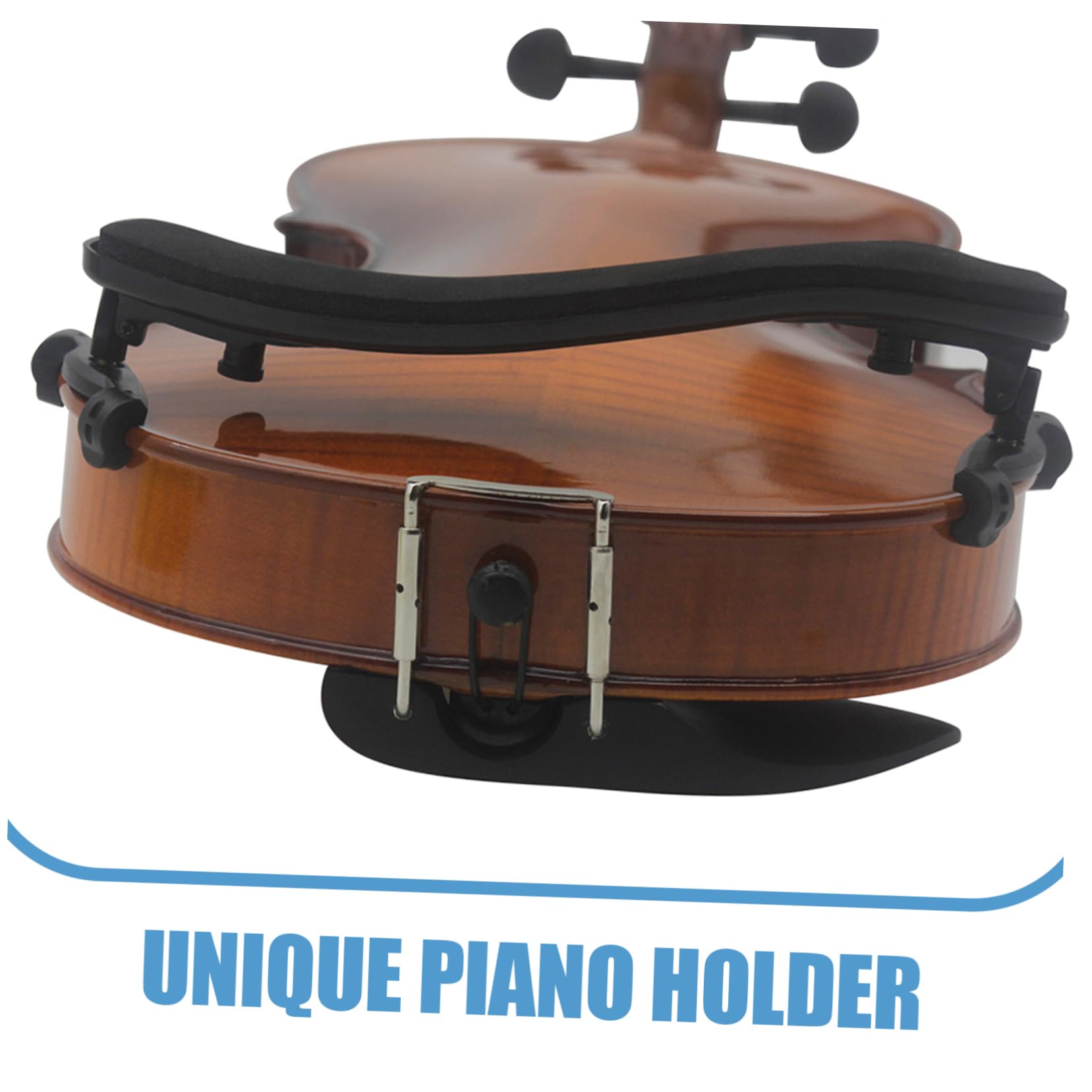 SUPVOX Fashionable Violin Shoulder Bracket Black Foot Reusable Comfortable Design for Violin Players