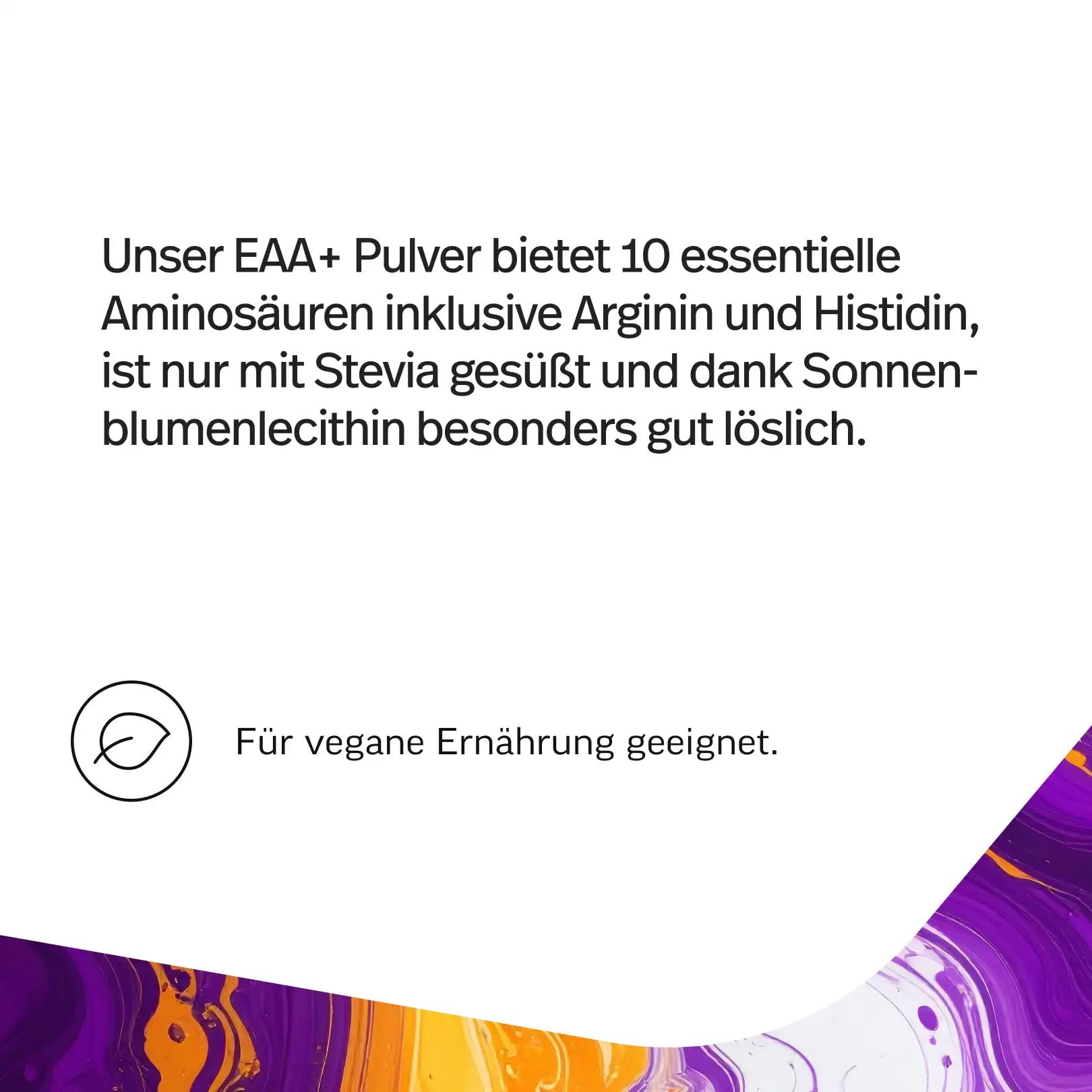 edubily® EAA Pulver, Maracuja, 400 g | 9 essentielle Aminosäuren plus Arginin, Veganer Aminosäuren Komplex, Mit Stevia gesüßt, Hochwertig