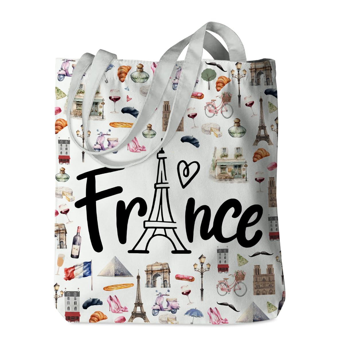New York Paris Chicago Nashville Italy Los Angeles Las Vegas Lover Gifts Tote Bag Beach Bag Travel Gift