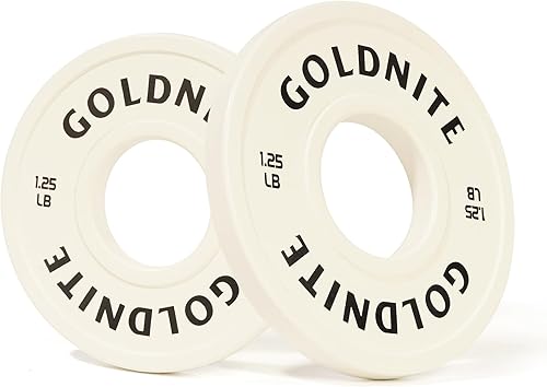 Miniatura 10 de Juego de Placas de Cambio 1.25LB 2.5LB 5LB Juego de Placas de Peso Fraccionario Placas Bumper Olímpicas para Entrenamiento Cruzado Inserto de Acero