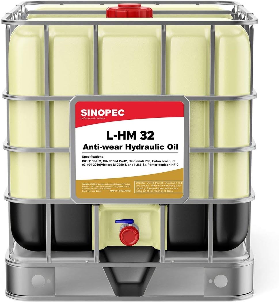 Chevron Rando HD ISO 32 Anti Wear Hydraulic Oil Fluid, 5