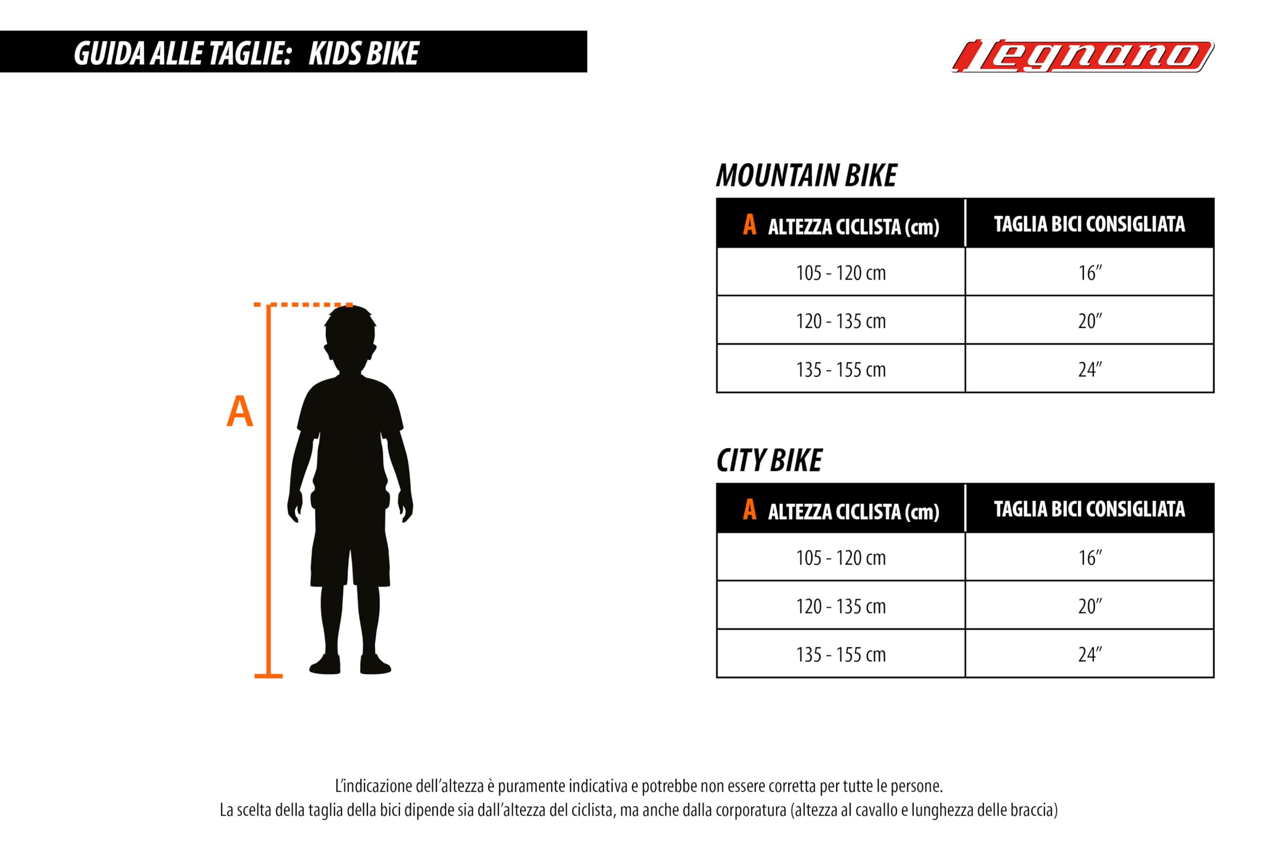 Legnano Fantasy L611, City Bike 24 pollici Ragazza