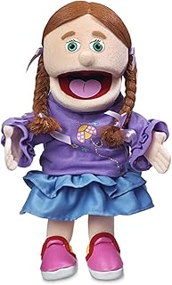 14" Amy, Peach Girl, Hand Puppet