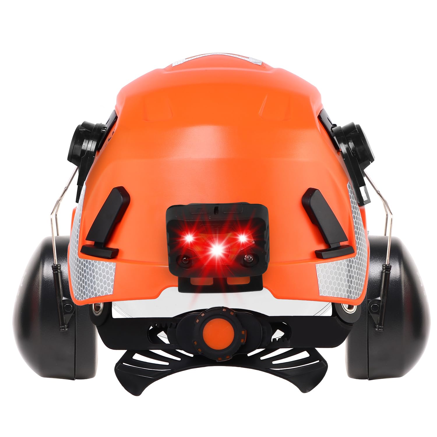 GREEN DEVIL VOLTEK Vent AIR Set - Höhenarbeits-Schutzhelm EN12492 Zertifiziert + Passiver Gehörschutz SNR 32dB + Klares Ersatzvisier EN166