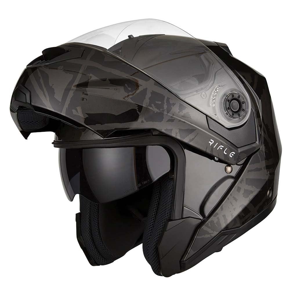 EOLE Casque Modulable RIFLE Noir