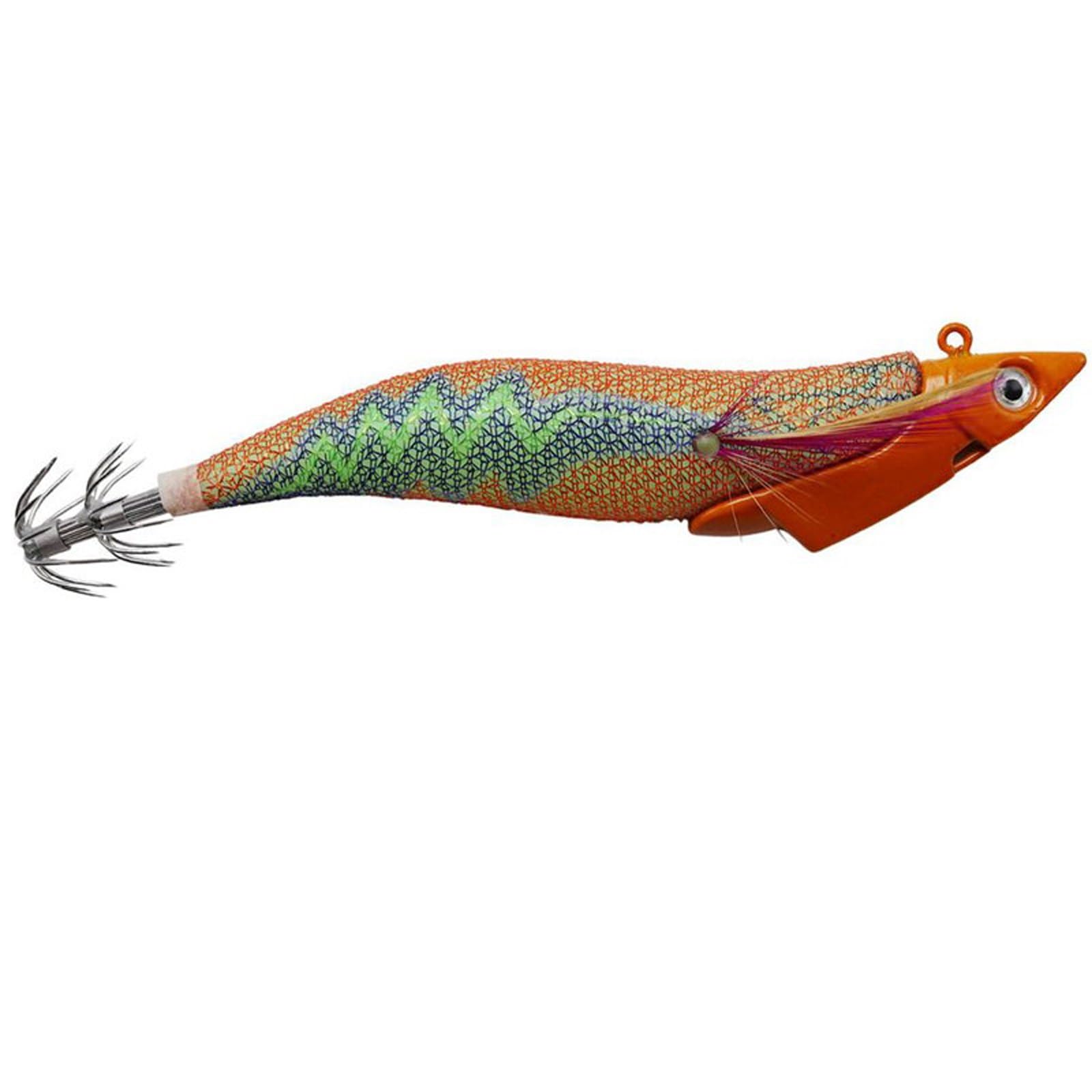 Leuchtender Tintenfischköder for Meeresangeln, Gebläsehakenköder, Geeignet for Tintenfische und Tintenfische