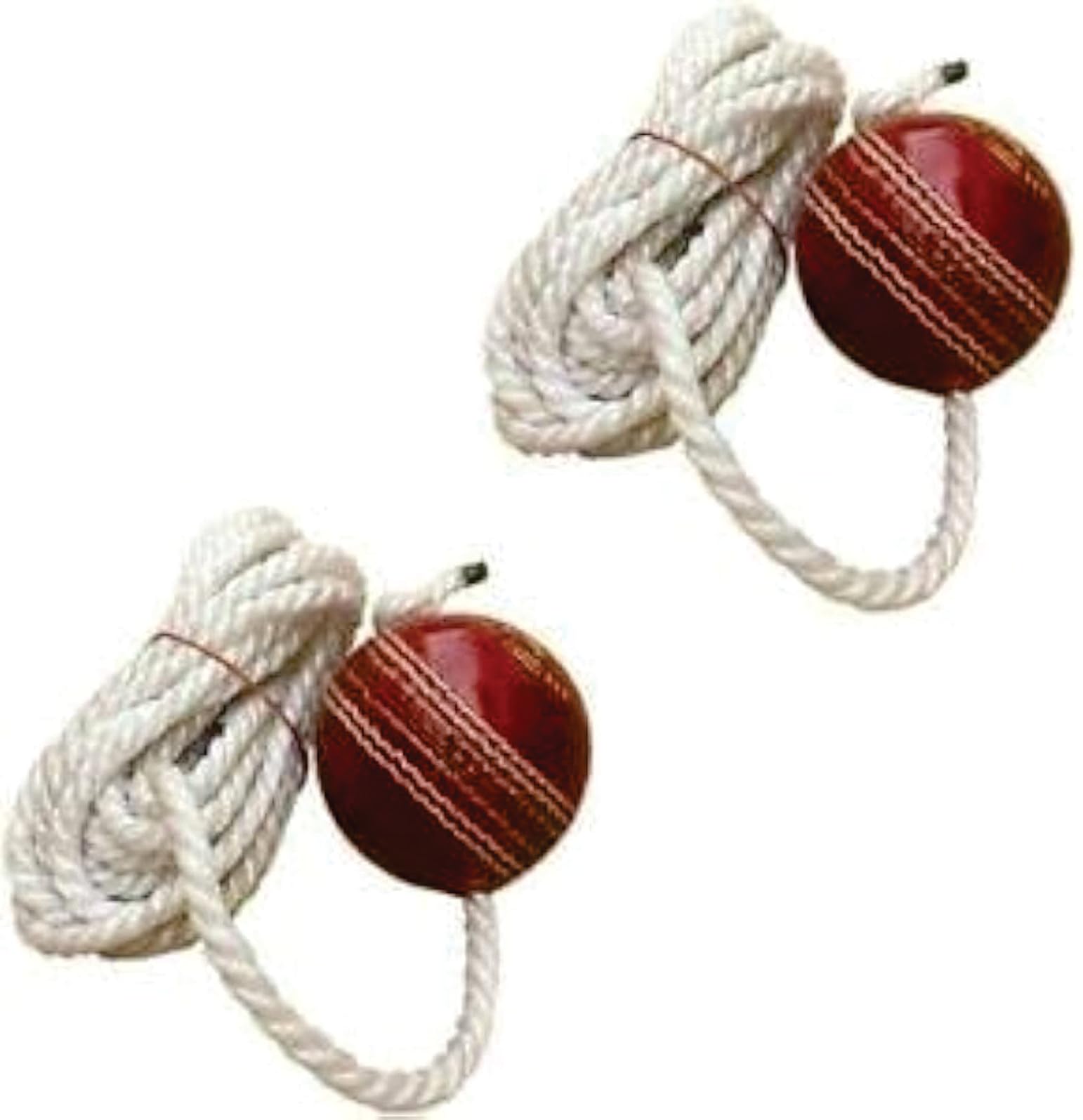 SS Creation Leather Hanging Cricket Ball for Practice Match | Hanging & Knocking Ball for Indoor & Outdoor Training (Pack of 2) (B0D7PX8ML4) Amazon Price History, Amazon Price Tracker