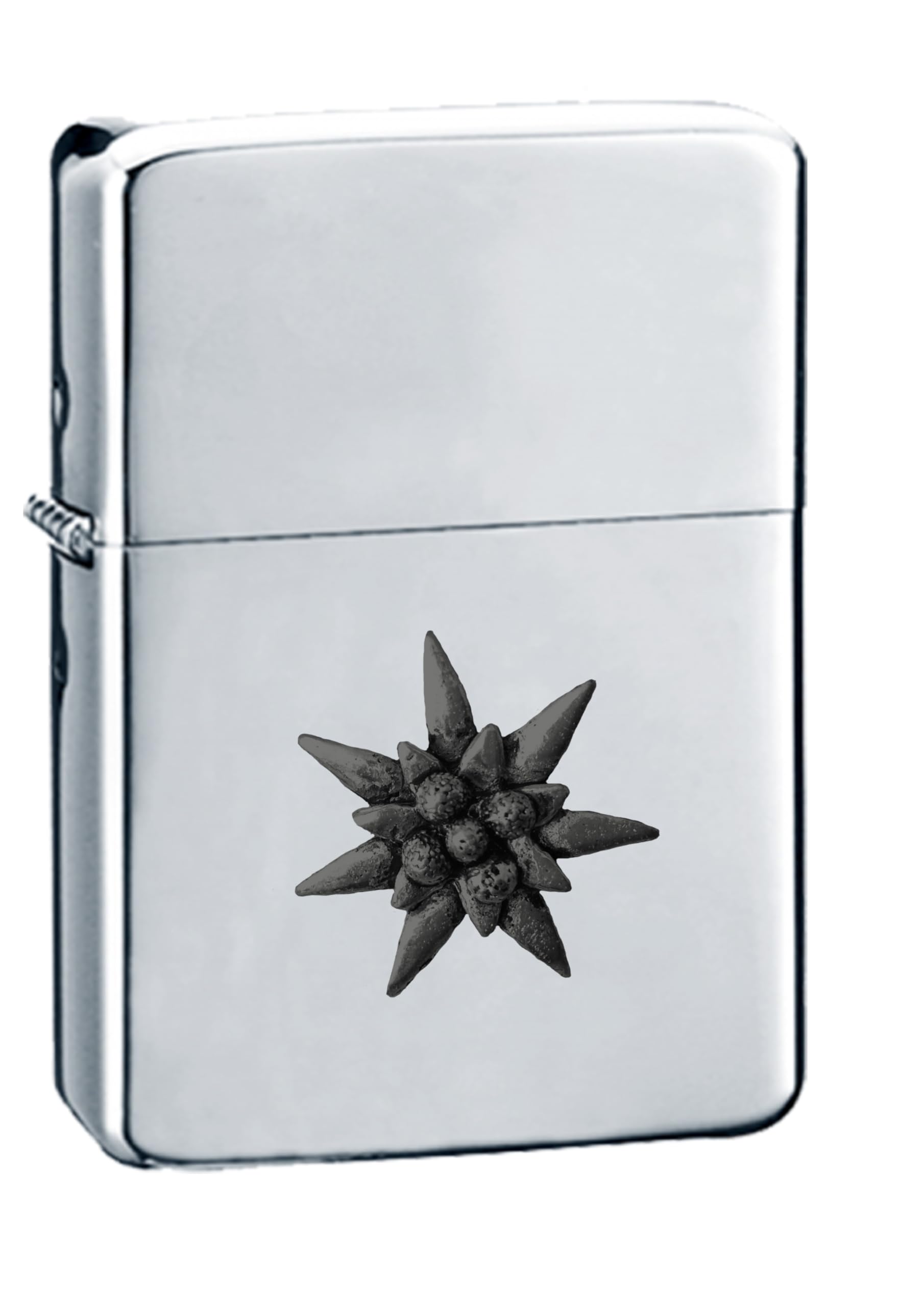 Briquet tempête Edelweiss étin anglais de haute qualité C21