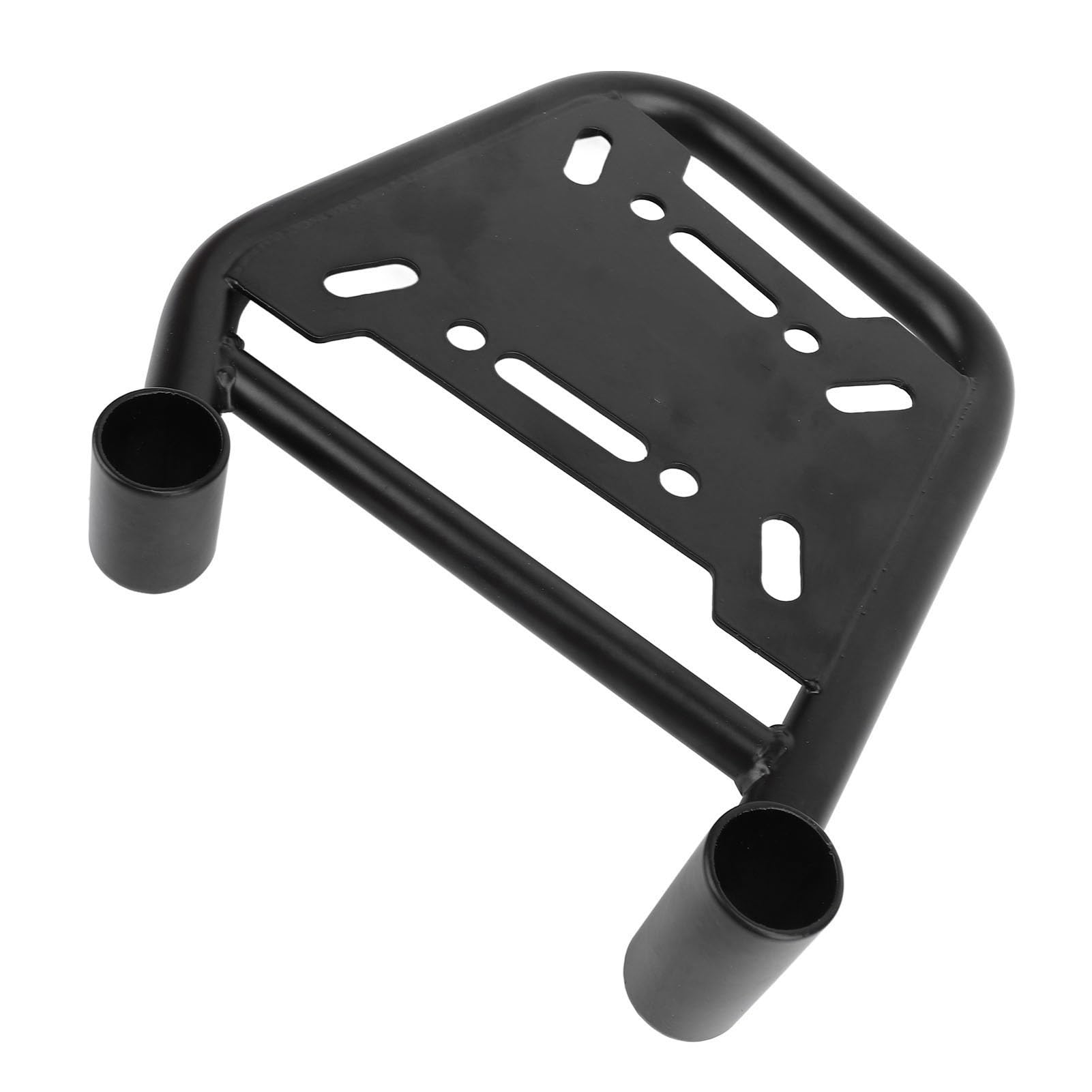 POENVFPO Bastidores de Soporte para Alforjas Soporte para Bolsa Lateral de Hierro Tubo de 17 Mm Anodizado Duro Negro Almacenamiento Adicional Fácil Instalación para Eliminator 400 450 500 SE 2023