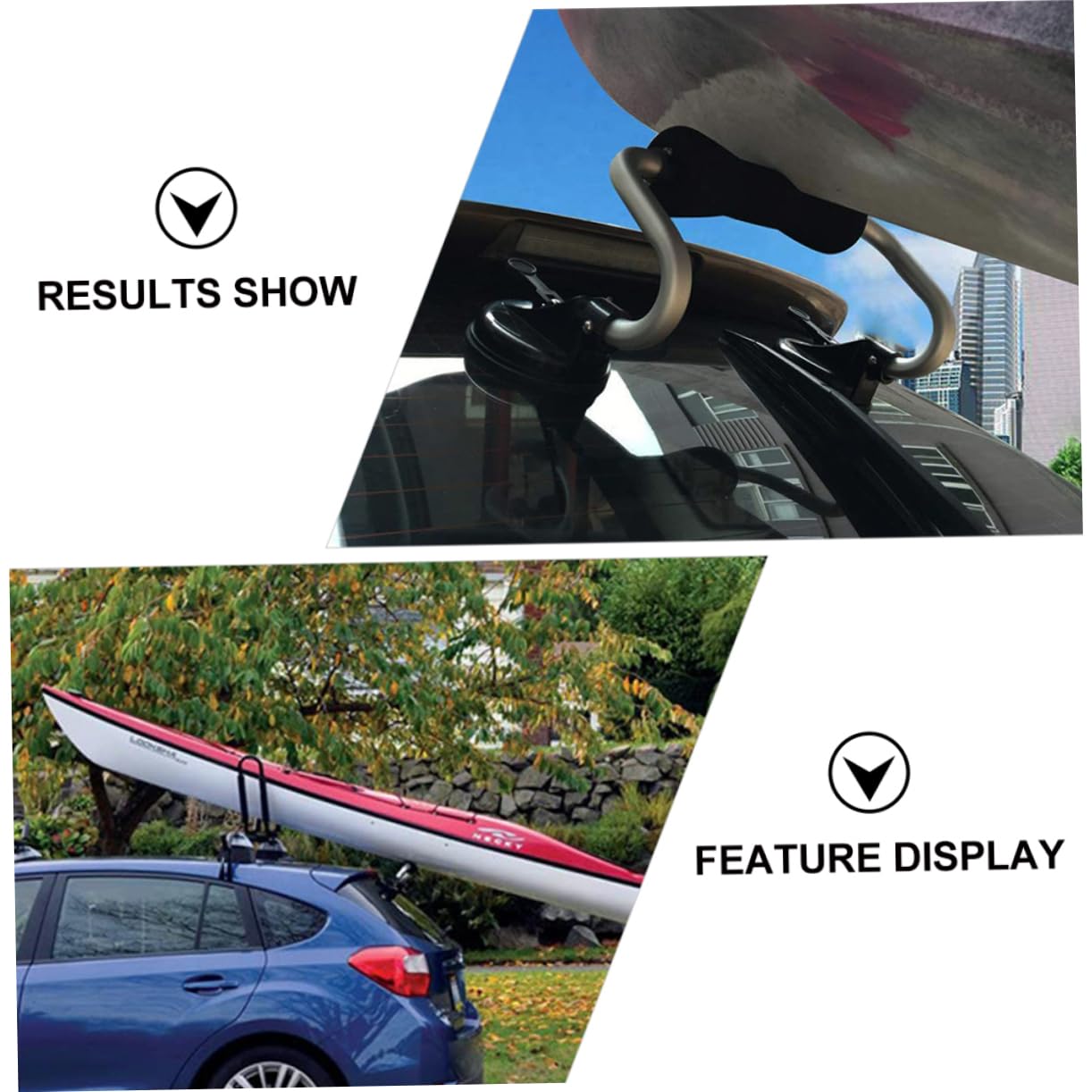 POPETPOP Boat Roller Suction Cup Load Assist for Car Roof Kayak Canoe Sturdy and Design