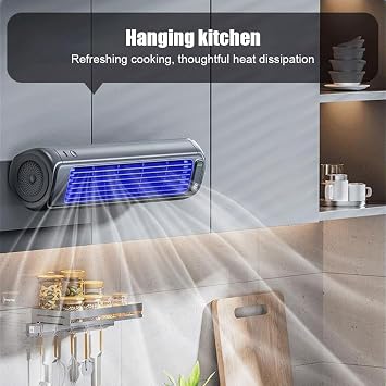 Cooling Portable Air Conditioner, Mini Aire Acondicionado Portatil, Desktop Portable Tower Fan Air Conditioner, USB charging, 3 Wind Speeds for Bedroom, Office, Living Room, Travel