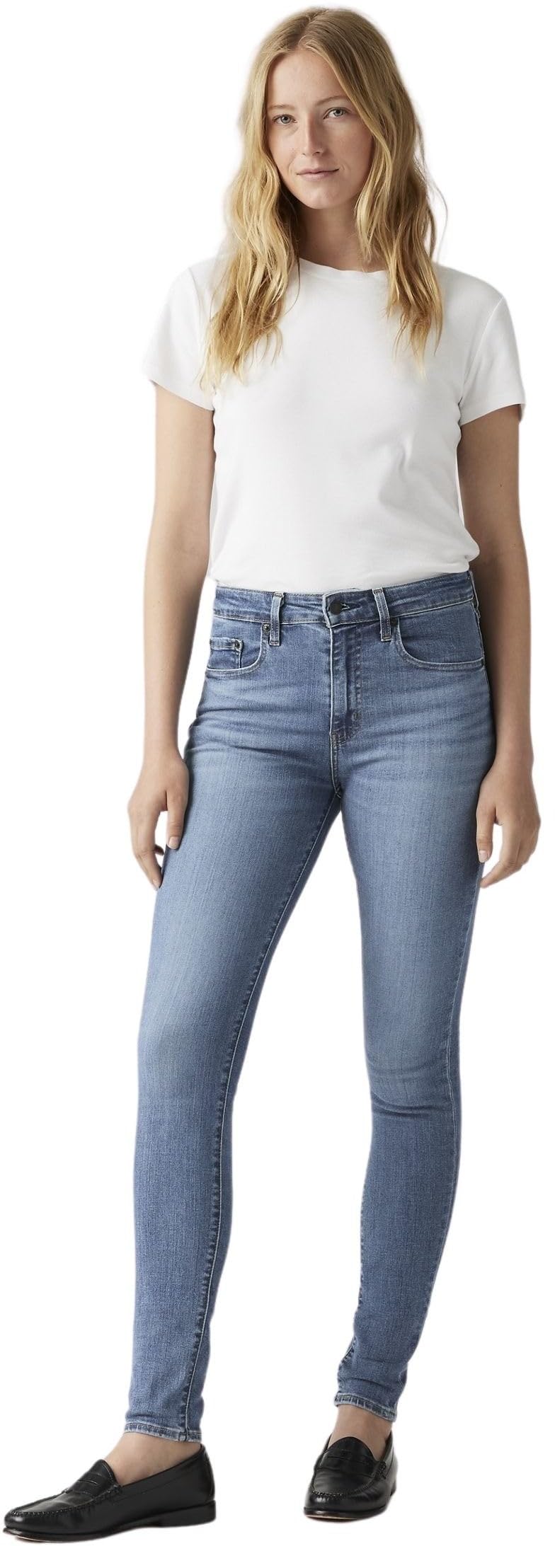 Levi's 721™ High Rise Skinny Women's Jeans, Blue Wave Mid, 23W / 30L