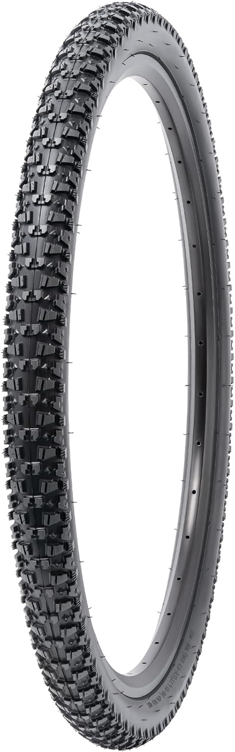 YUNSCM 2-PCS 26" Mountain Bike Tires 26x2.10/52-559 Compatible with Off Road Bike 26x2.0 26 x 2.10 26x2.125 Bicycle Tires (Y-1484)