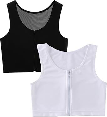Zipper Chest Binder for Tomboy,Binder Transgender,binders for women