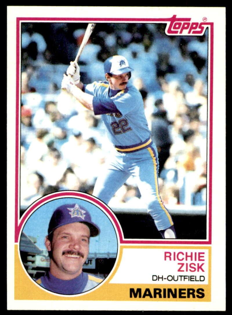 Amazon.com: Baseball MLB 1983 Topps #368 Richie Zisk Mariners