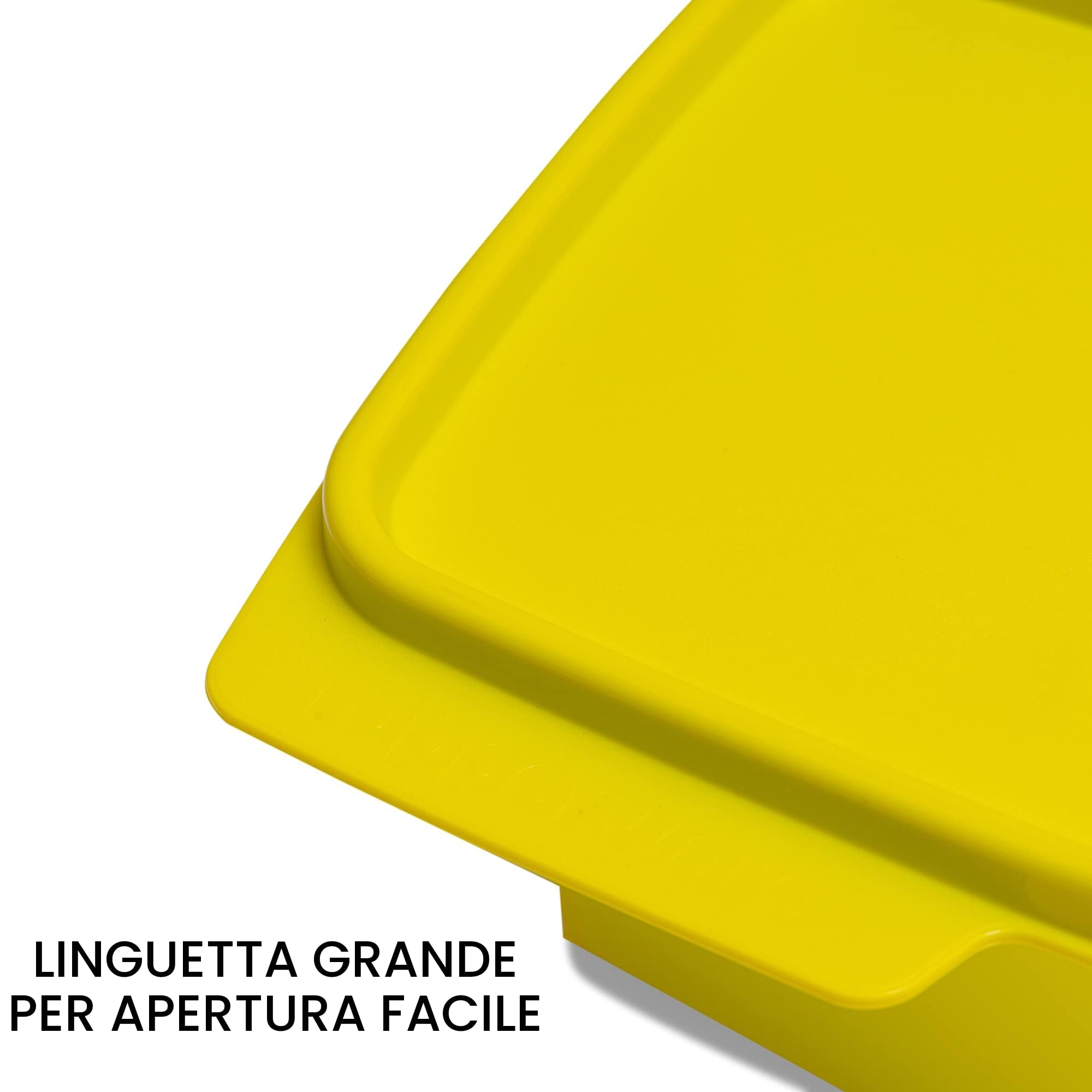 Tupperware Contenitore quadrato per frigorifero Keep Tab 500 ml, 4 pezzi