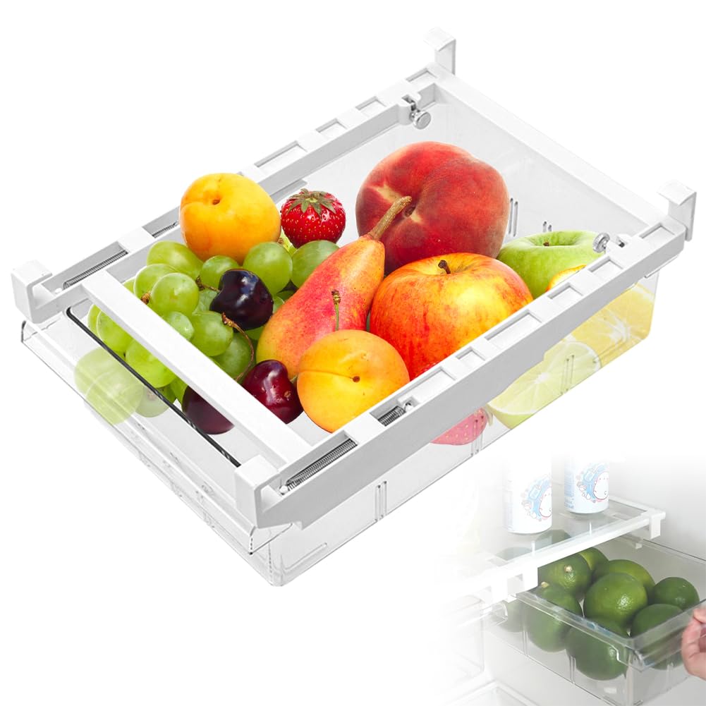 Rangement de cuisine modulable pour un réfrigérateur familial toujours impeccable au quotidien