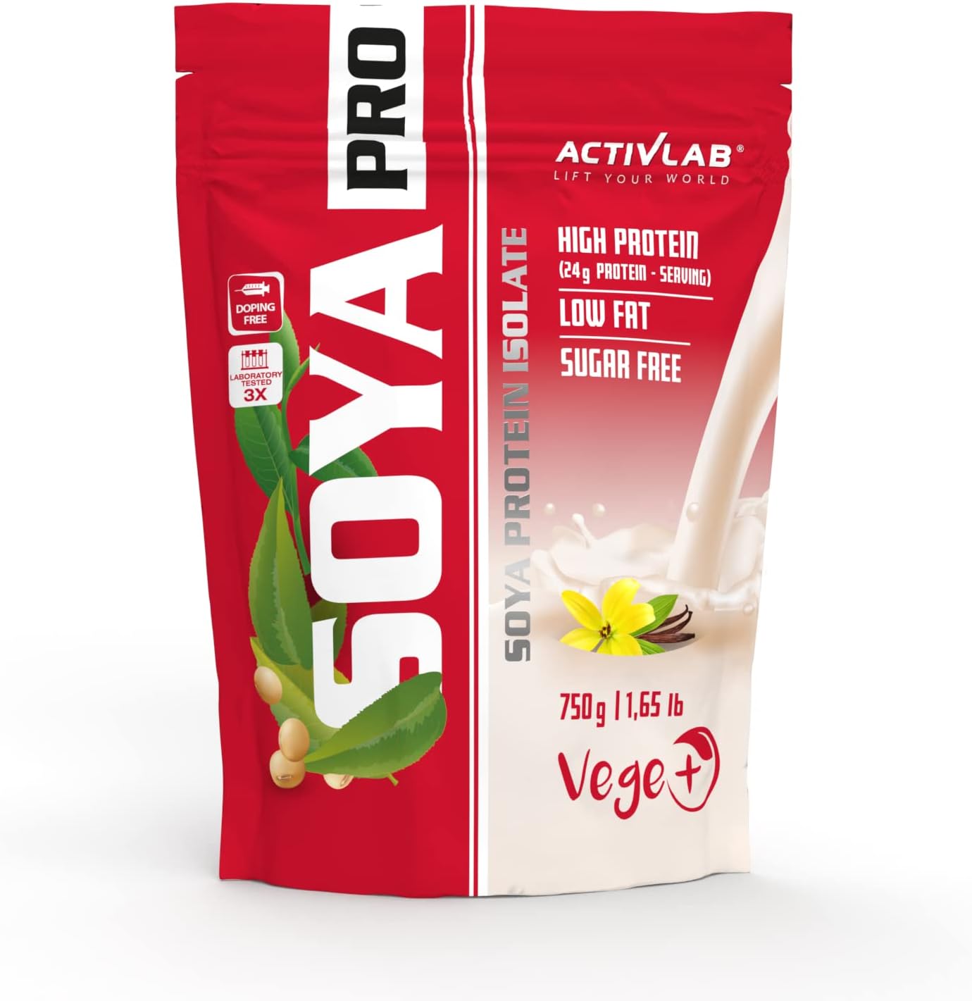 Activlab SOYA Pro 750 G Soy Protein Isolate Sugarfree and fatfree