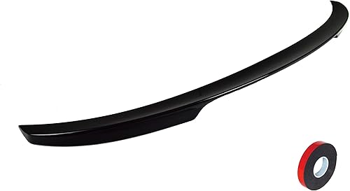 Miniatura 6 de Alerón negro brillante 2014-2020 compatible con BMW Serie 4 Gran Coupe Fastback F36 4 puertas modelo 420i 428i 430i 435i 440i xDrive tapa de