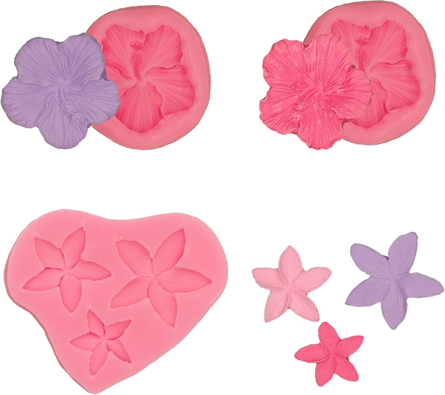 Silikon Backform Für Blumen & Blätter - Fondant, Schokolade, Zucker-Deko Selbst Machen