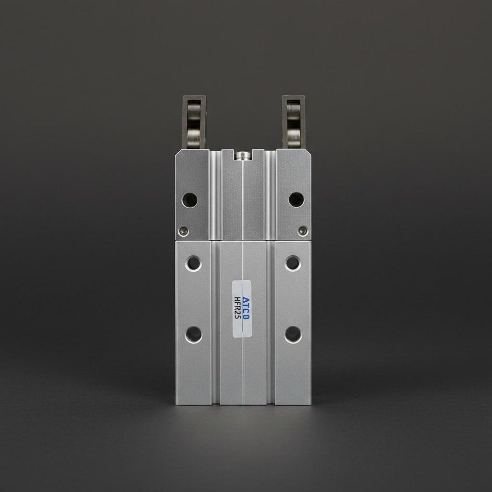 Pinza Neumática MHY2 Pinza Cilindro Garra Actuador con Apertura de Gran Ángulo para Sujeción Suave y Posicionamiento Conmutable con Adecuado para, HFR32