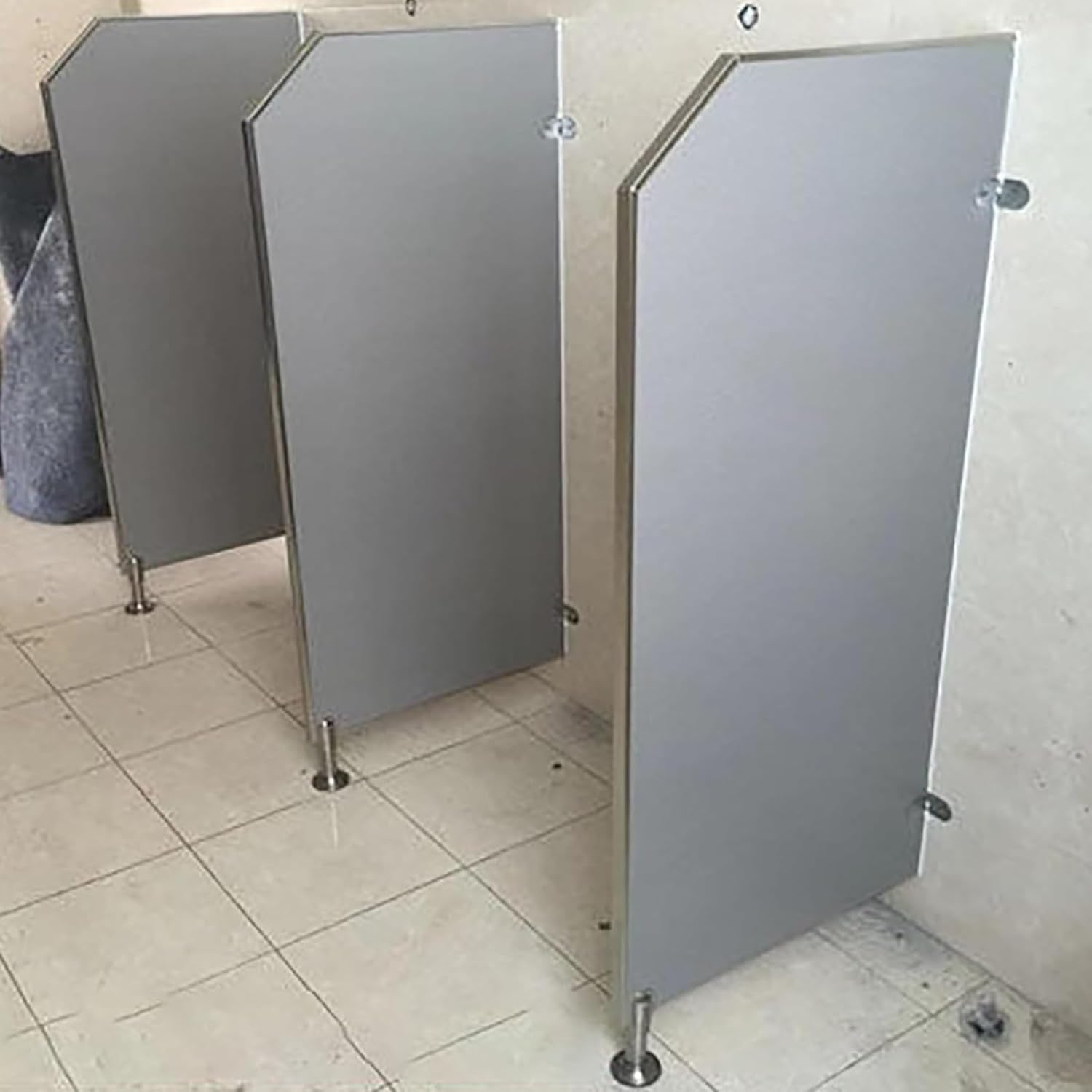 GTHTUHFD Urinal Partition Divider - Waterproof Pvc Toilet Partitions For Enhanced Privacy In Restrooms - Set Of 3 For Schools, Bars, And Public Facilities,3 pieces