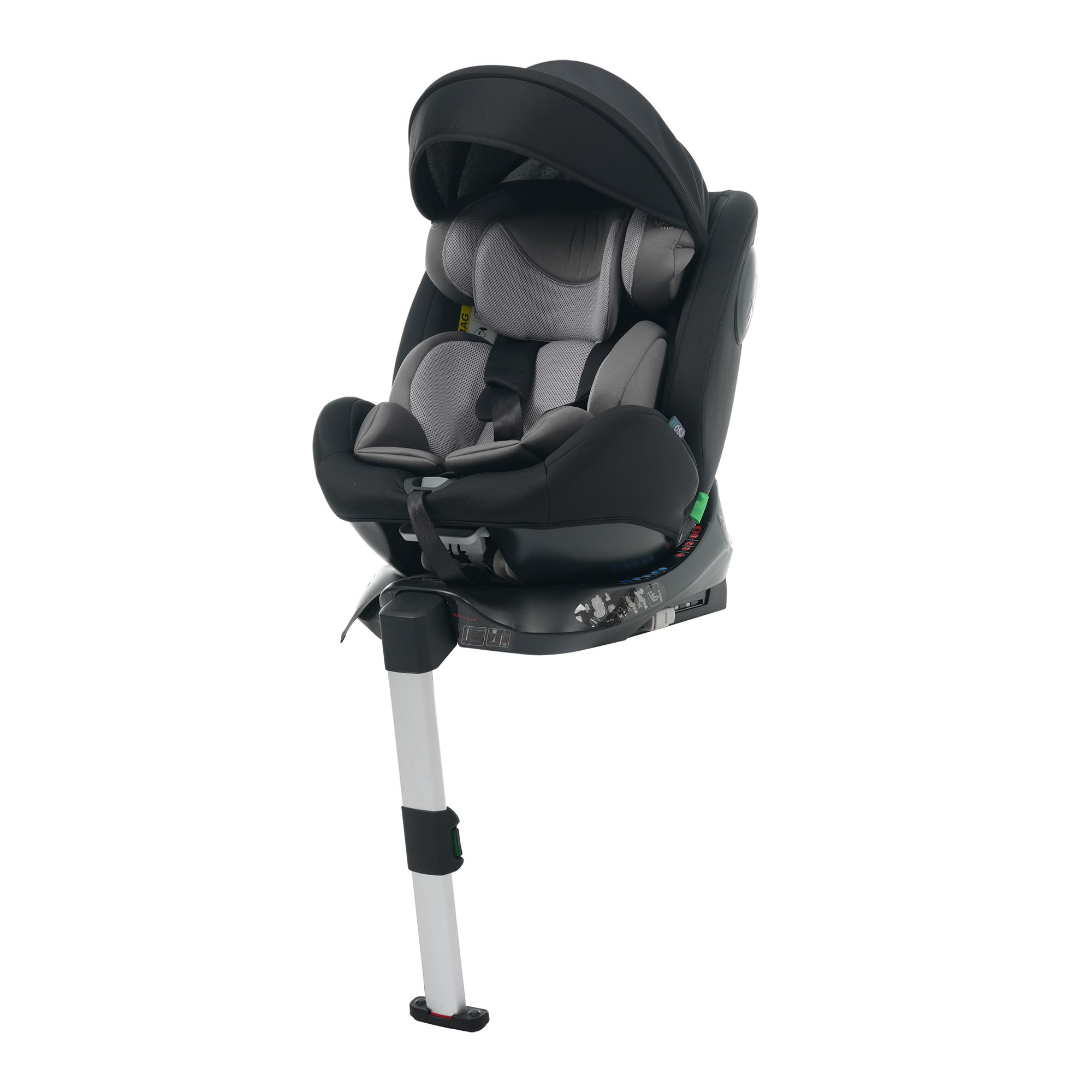 Amazon | OSJ チャイルドシート 360度回転式 ISOFIX ベビーシート 安全