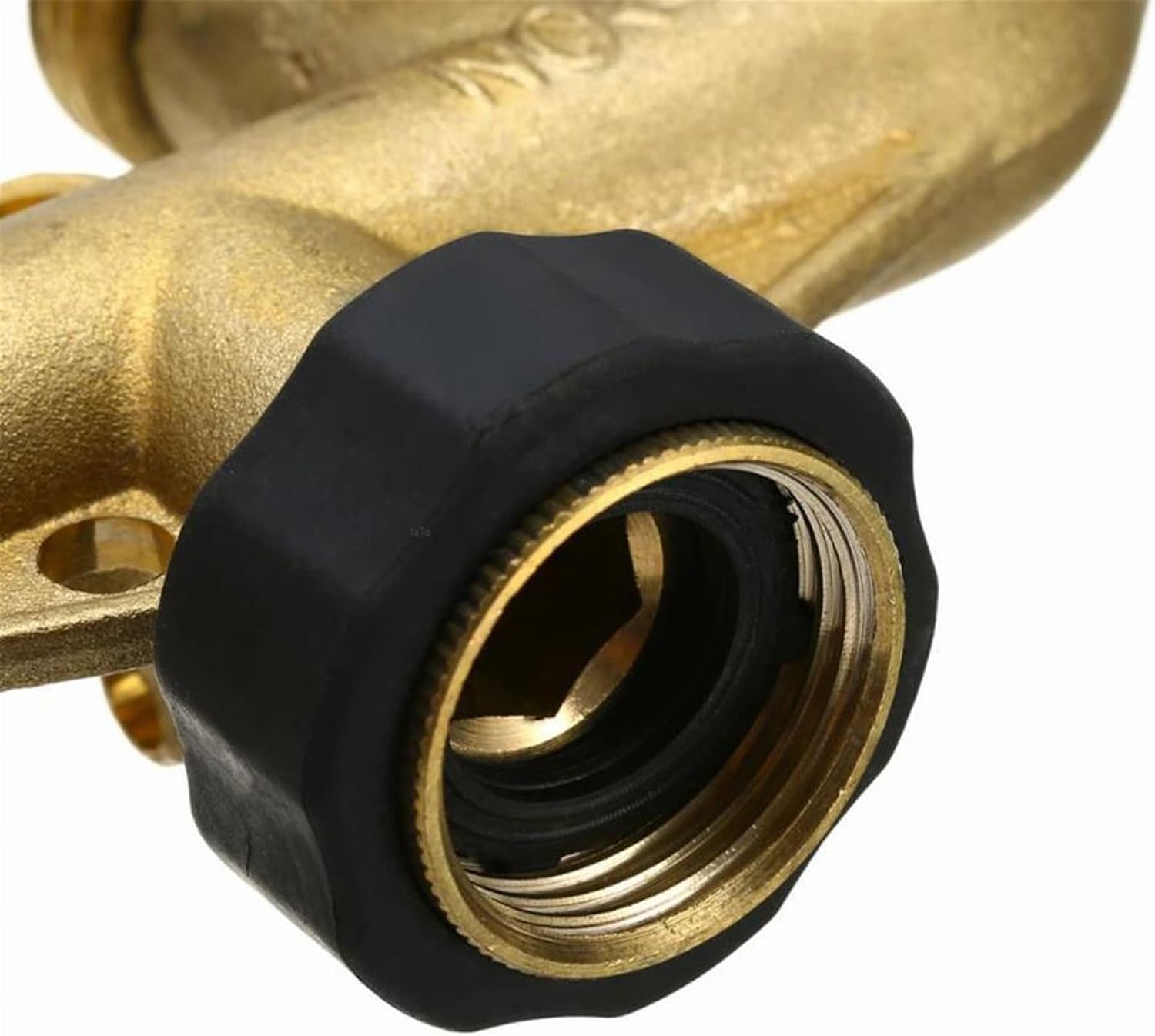 Hose Fittings 4-Way Brass Plastic Garden Hose Splitter Watering Connector Distributor For Outdoor Tap and Faucet Water Splitter