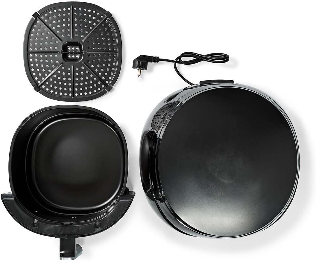 Friggitrice ad aria calda - 6.5 l - Timer: 60 min - Digitale - Nero Friggitrice ad aria calda - 6.5 l - Timer: 60 min - Digitale - Nero