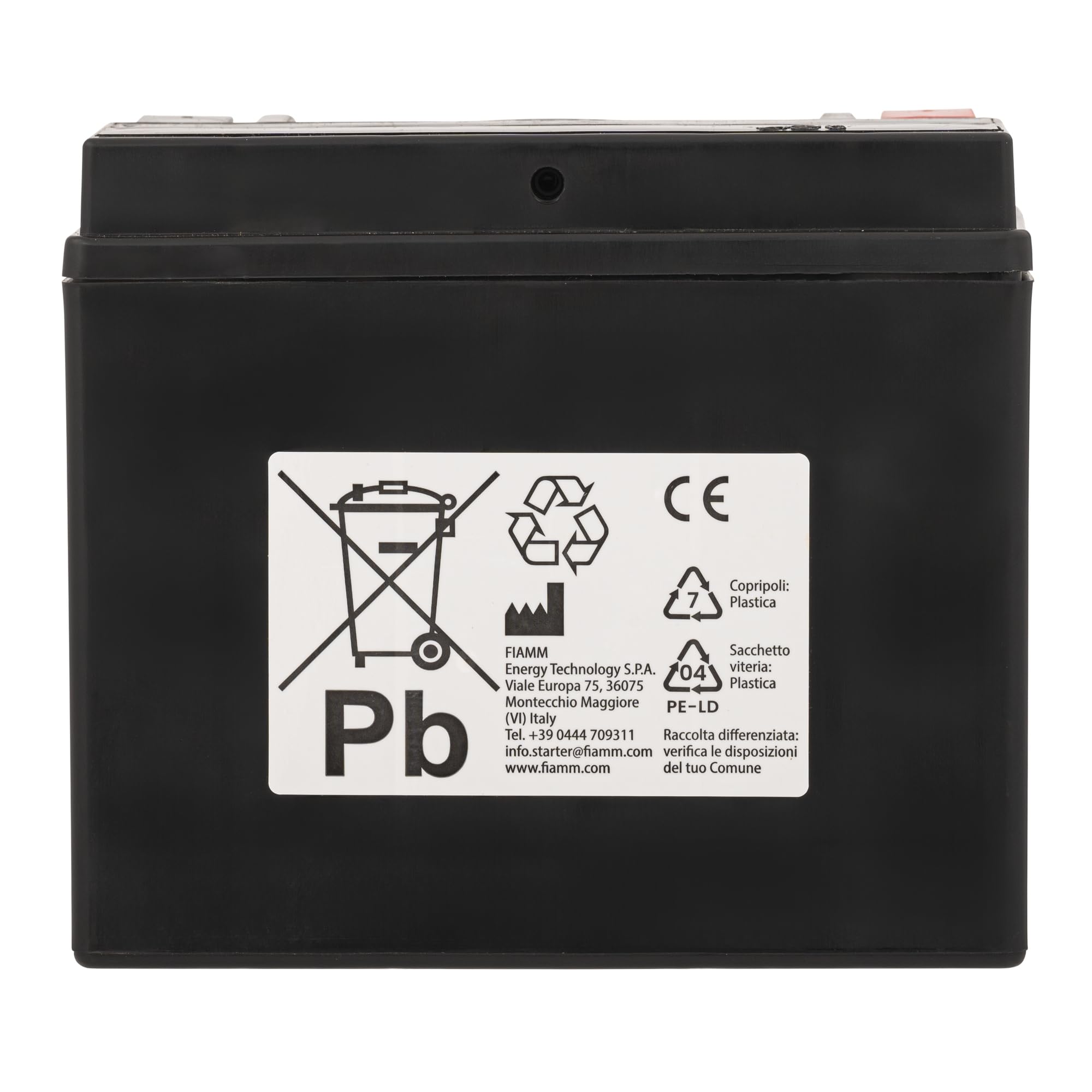 Fiamm FTX12-12B Batteria Moto Scooter AGM 10AH 180A