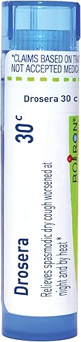 Boiron Drosera Rotundifolia 30C Medicina homeopática para la tos - 80 pellets