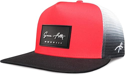 Miniatura 86 de Grace Folly - Gorra trucker unisex gorra de malla con cierre trasero negro (Black with Fade)