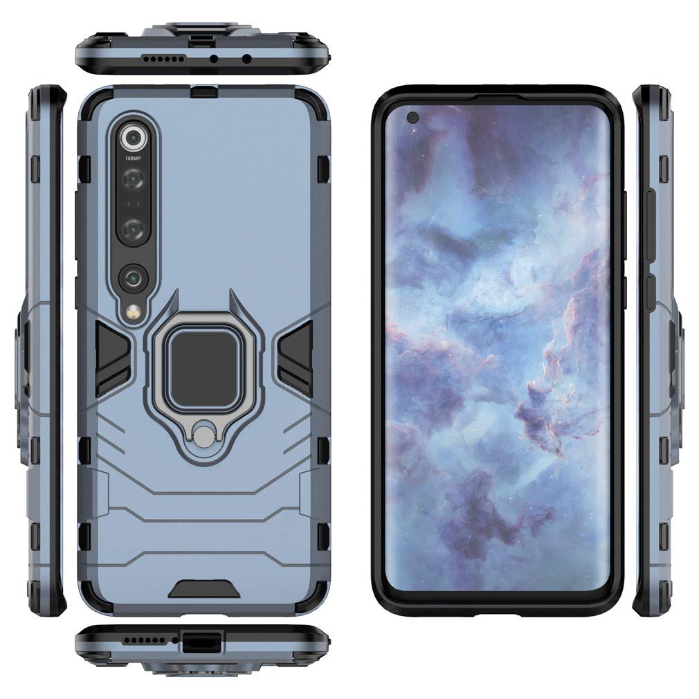 Compatibile con Xiaomi Mi 10 Ultra Cover, Custodia Armor Anello