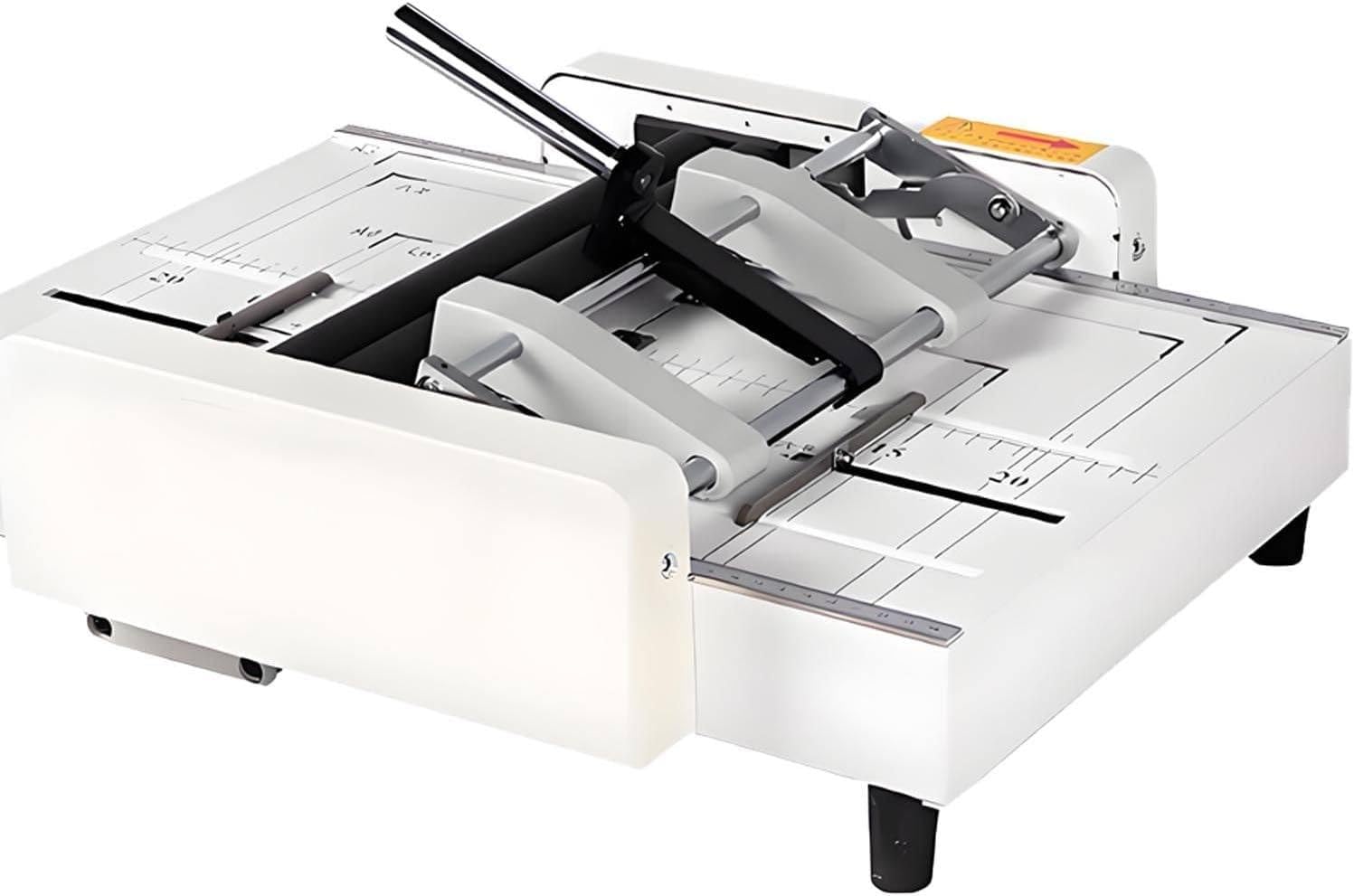 LJLYYDS A3 Booklet Maker Machine, Booklet Folding Binding Machine, 11.7"x16.5" for Saddle Stitch Brochures, Manuals, for School/Office